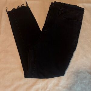 J. Crew Women's Black Cropped Jeans